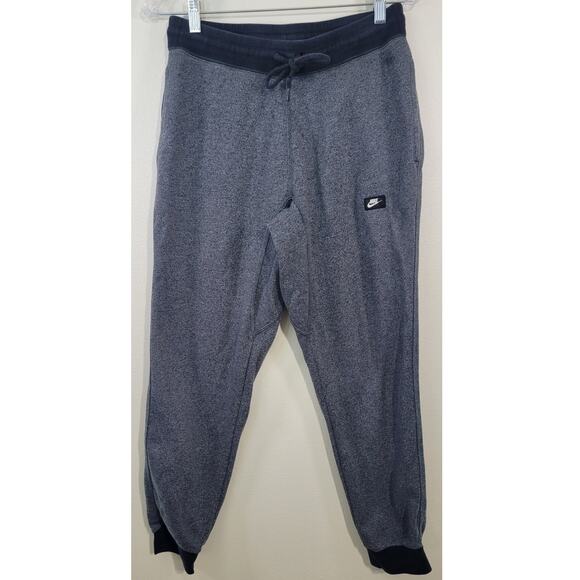 Nike Joggers Mens Medium Gray Athleisure Active Sporty Classic Sweatpants - Picture 1 of 6